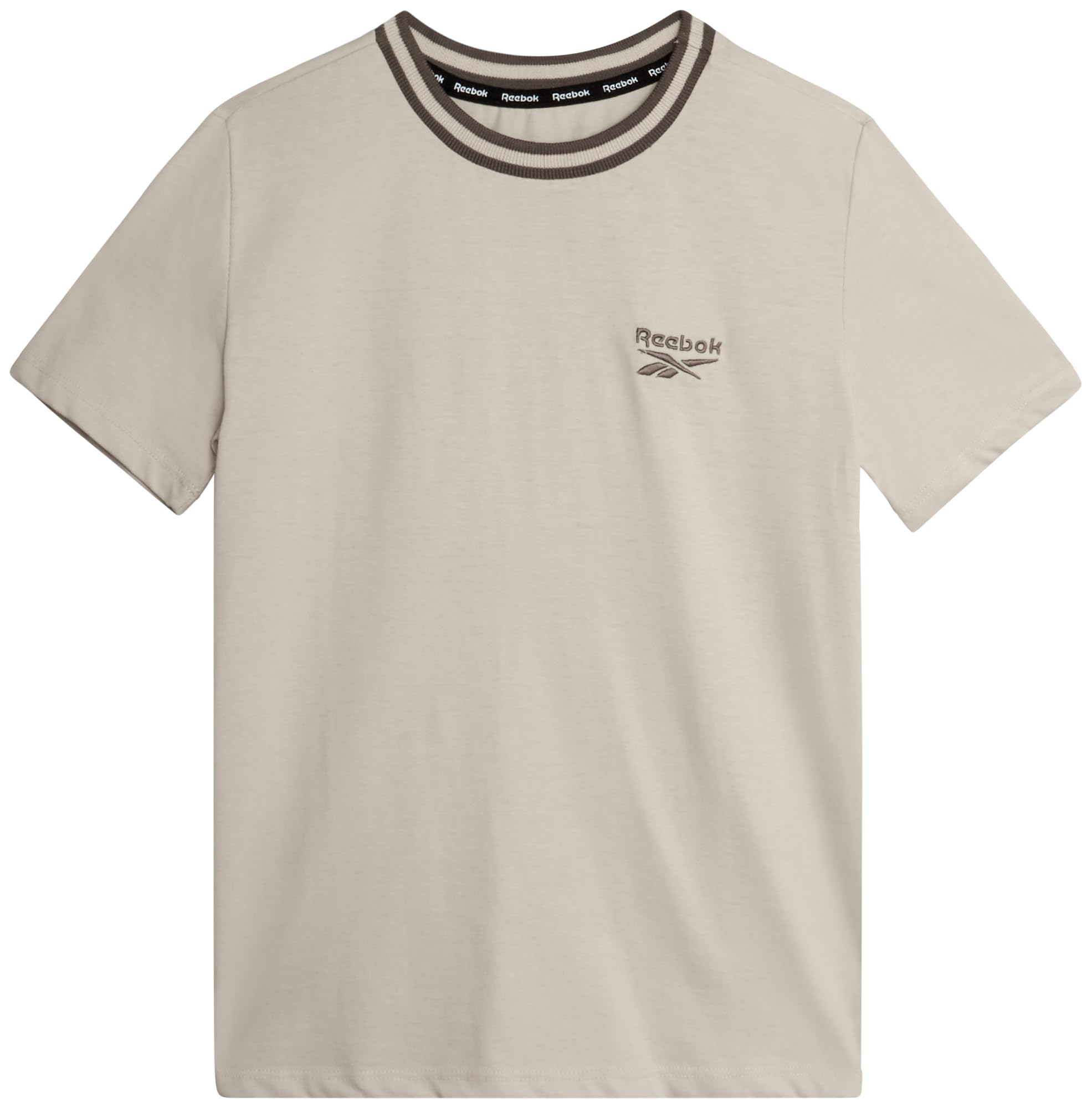 Reebok Boys' Short Sleeve Tee Shirt - Casual Performance Cotton Crew Neck Logo Graphic Tees for Boys (Sizes: 4-20)